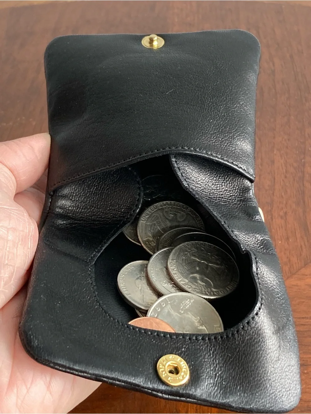 Italian Genuine Leather Coin Pouch